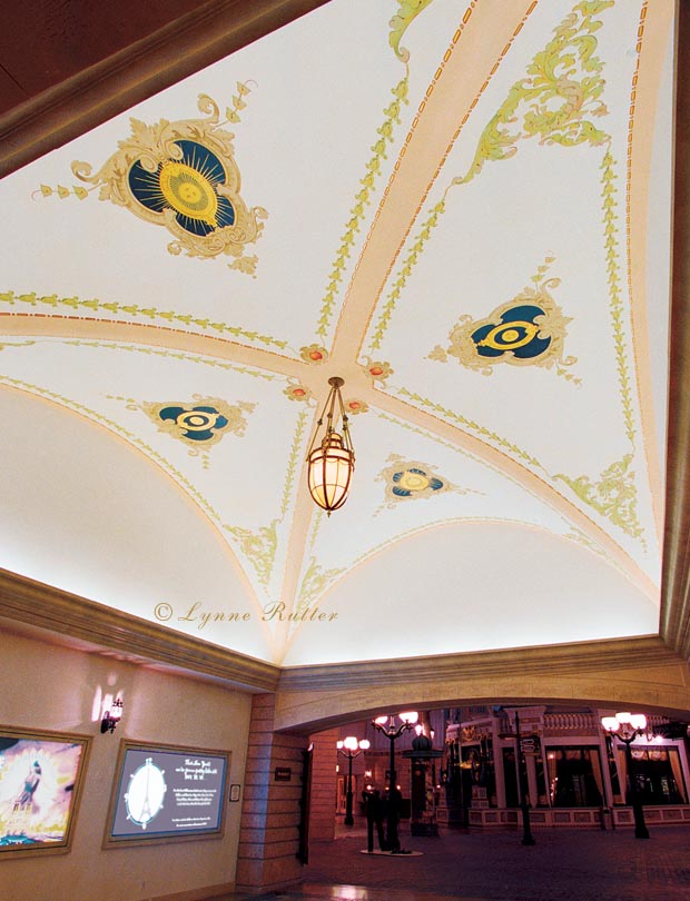 Paris Hotel & Casino, Las Vegas—Las Vegas Ceiling mural