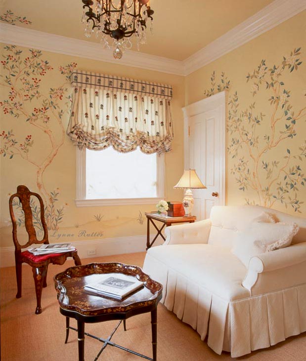 Chinoiserie Murals—Chinoiserie Room Mural